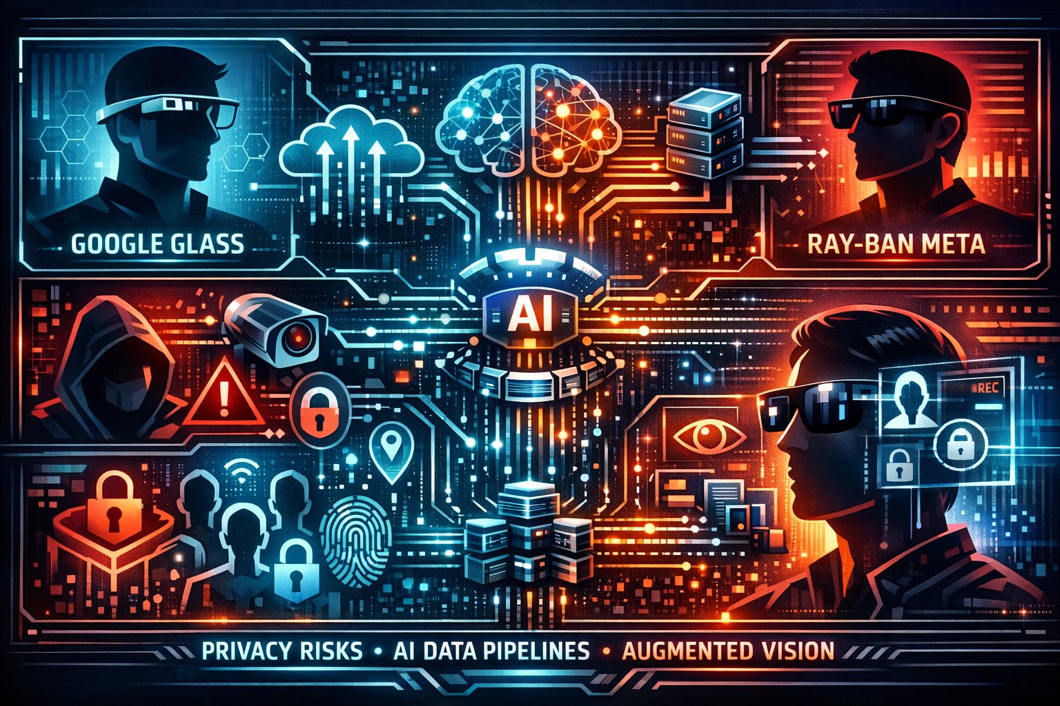 Augmented Vision Code From Google Glass to Ray-Ban Meta: Privacy Risks, AI Data Pipelines ...